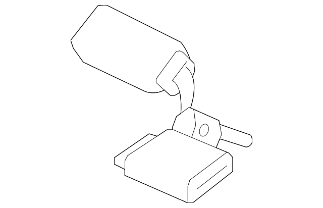 7000B241 Деталь BUCKLE END, RIGHT