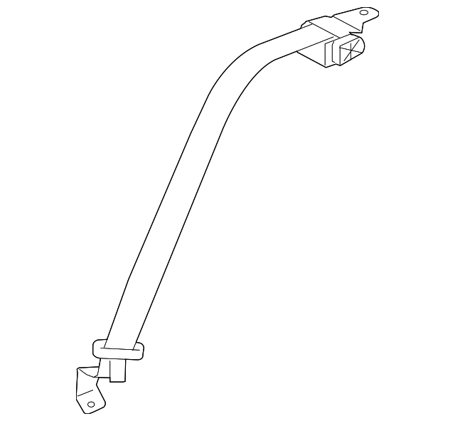 7000B251 Деталь OUTER BELT ASSY, RIGHT