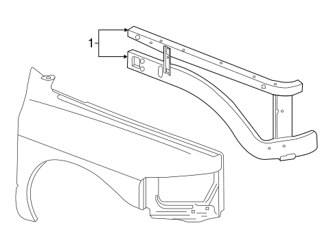 Ram 1500 STRUCTURAL COMPONENTS & RAILS