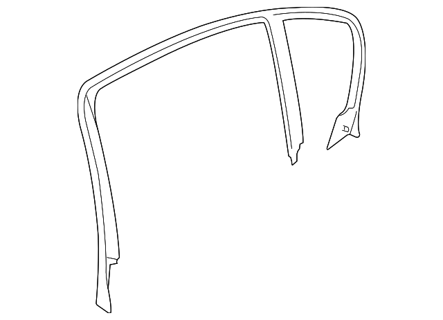 51-35-7-119-946 Деталь WINDOW FRAME, RIGHT