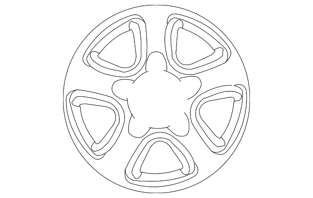 42611-60181 Деталь WHEEL, ALLOY, LEFT
