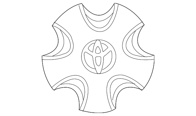 42603-60570 Деталь CENTER CAP
