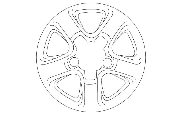 4261A-60160 Деталь WHEEL, ALLOY, LEFT