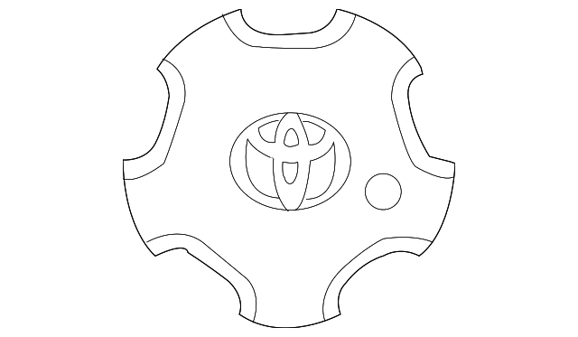 42603-60680 Деталь CENTER CAP