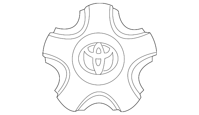 42603-60671 Деталь CENTER CAP