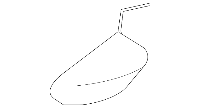 22720686 Деталь WINDSHIELD PILLAR TRIM CAP, RIGHT