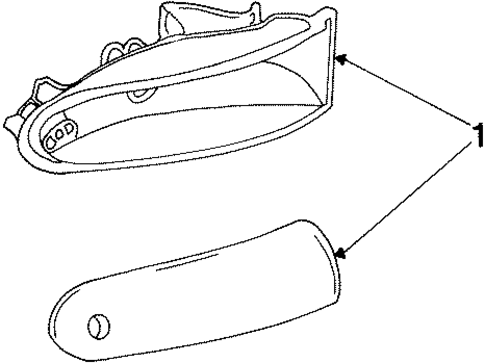 Town & Country SIDE MARKER LAMPS