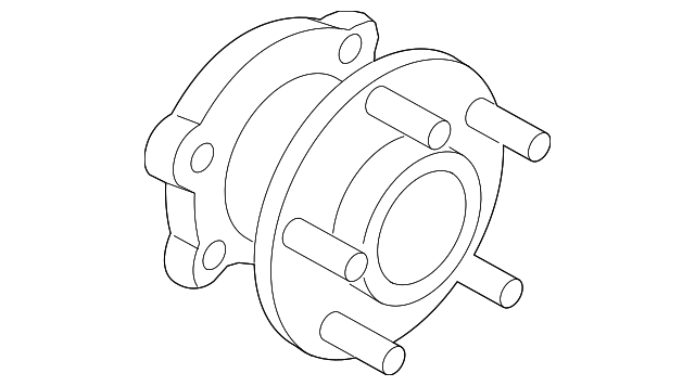 CV6Z-1104-H HUB ASSY, RIGHT