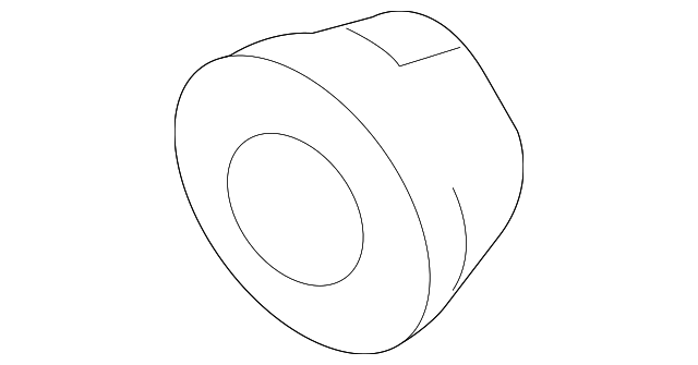 -W713640-S437 Деталь AXLE NUT, RIGHT
