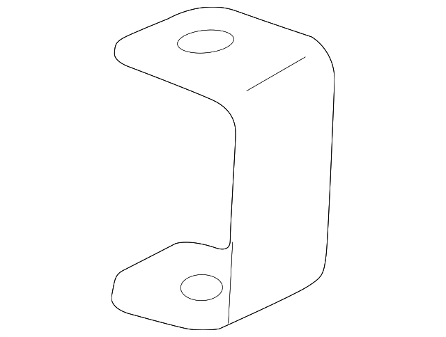 15072542 Деталь BODY SIDE MLDG RETAINER, RIGHT