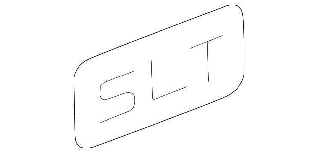 15071205 Деталь NAMEPLATE, RIGHT