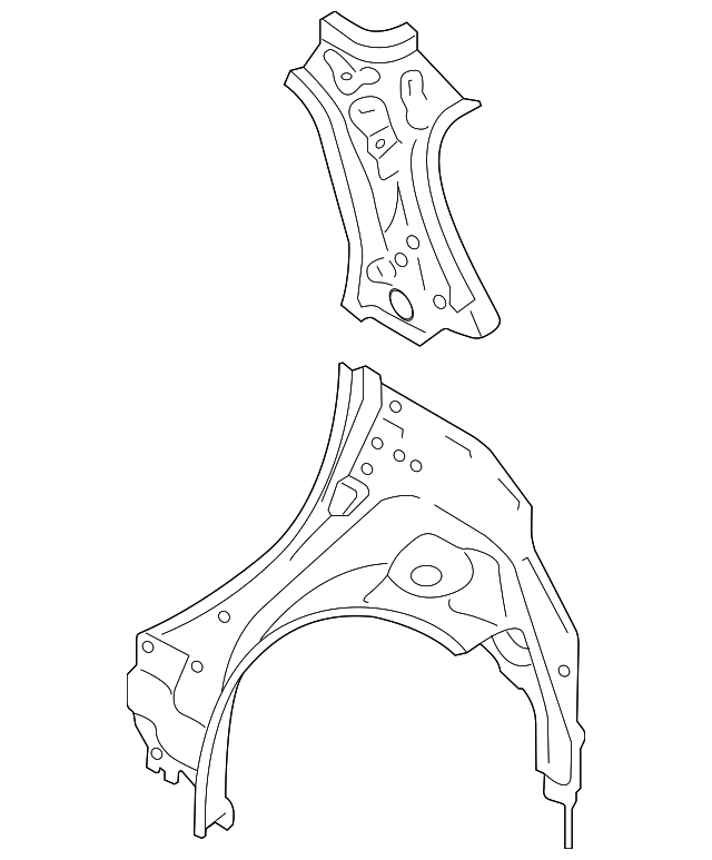 DFY1-71-100B Деталь UPPER PANEL, LEFT