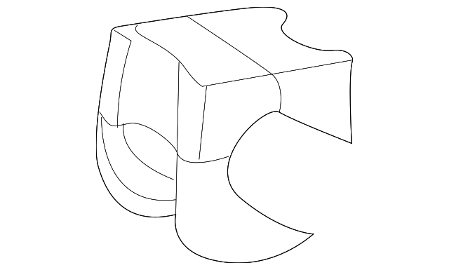 1F61-34-156 Деталь STABILIZER BAR INSULATOR, LEFT