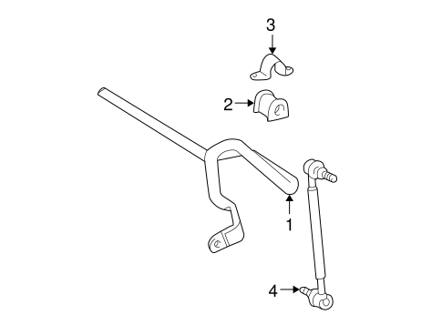 Corolla STABILIZER BAR & COMPONENTS