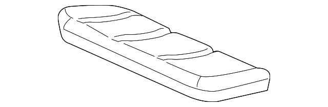 88981597 Деталь SEAT CUSHION PAD
