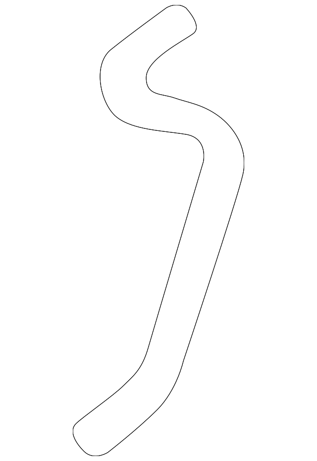 25625599 Деталь LOWER HOSE