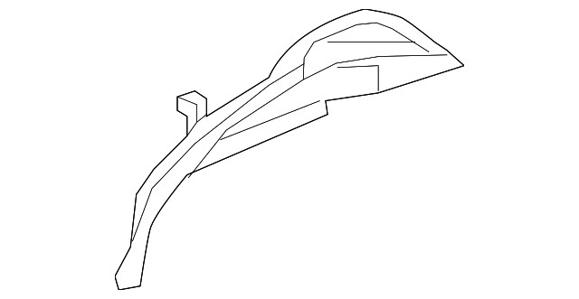 5305A079 Деталь INNER WHEELHOUSE, LEFT