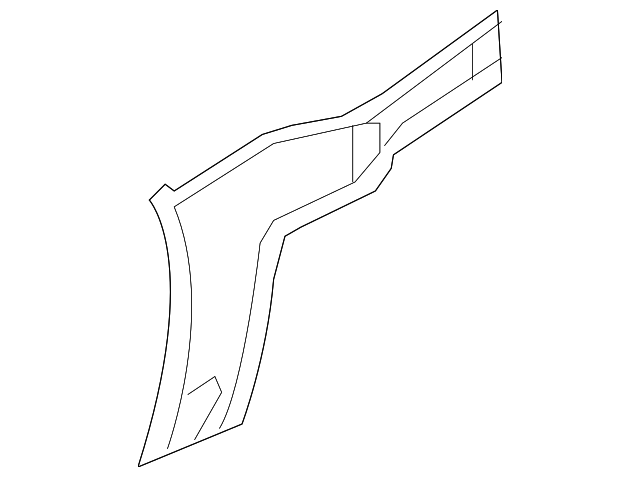 5301A600 Деталь INNER PANEL, RIGHT