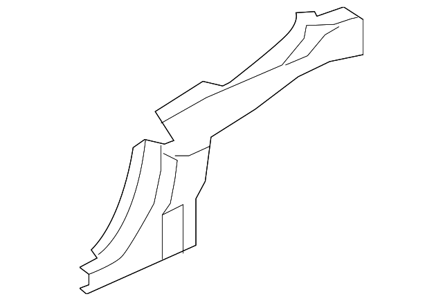 5301A597 Деталь LOWER REINF, LEFT