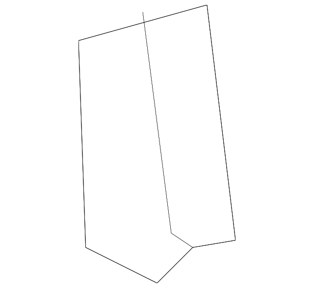 5301A611 Деталь REINF BRACKET, LEFT