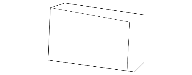 MN186581 Деталь REAR REINF, LEFT