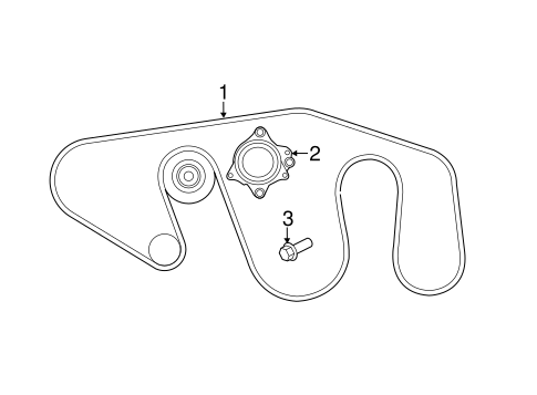 QX56 BELTS & PULLEYS