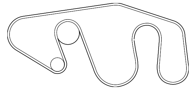 117207S00A Деталь SERPENTINE BELT