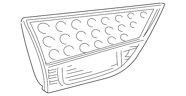 8331A042 Деталь LENS & HOUSING, RIGHT