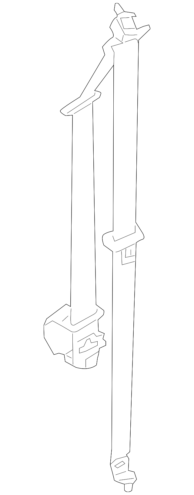 89810-1U520VA Деталь BELT & RETRACTOR, LEFT