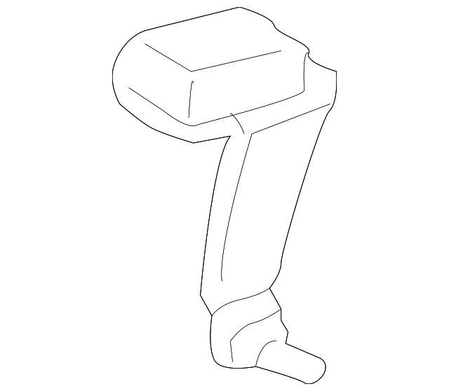 89830-1U520VA Деталь BUCKLE, LEFT