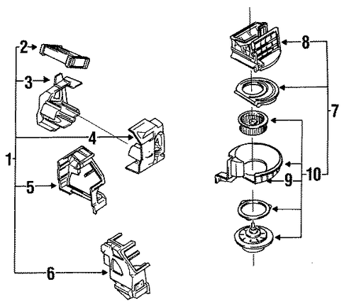 929 BLOWER MOTOR & FAN