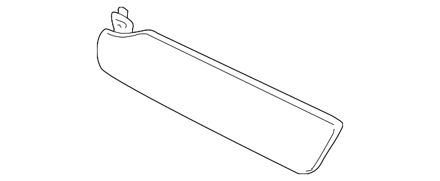 8480185Z01 Деталь SUNVISOR, RIGHT