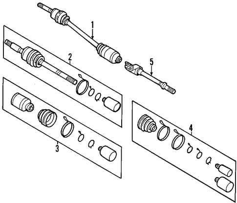 Sedona AXLE SHAFTS & JOINTS