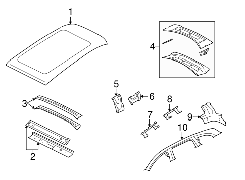 Q7 ROOF & COMPONENTS