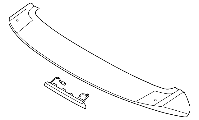 87210-B8000 Деталь SPOILER