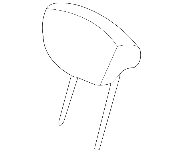 89700-4J111-CS6 Деталь HEADREST, RIGHT