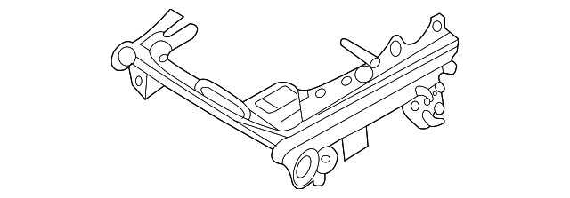 89597-4D110-KS Деталь PEDESTAL, LEFT