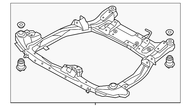 62405-3S000 Деталь ENGINE CRADLE