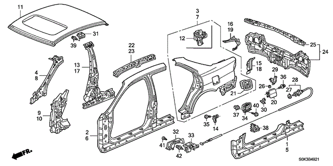 TL OUTER PANEL (PLASMA STYLE PANEL)