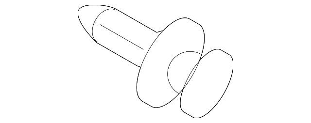 90467-10183 Деталь AIR GUIDE CLIP, RIGHT
