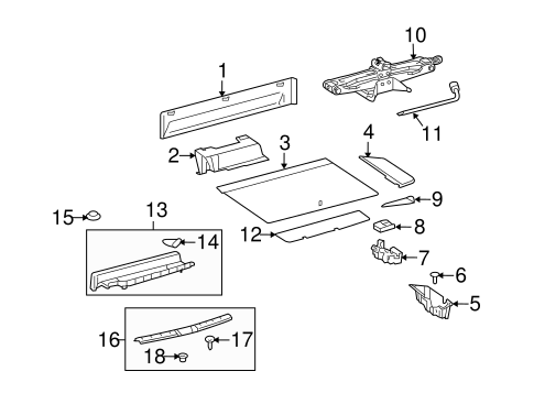 Highlander INTERIOR TRIM - REAR BODY 2