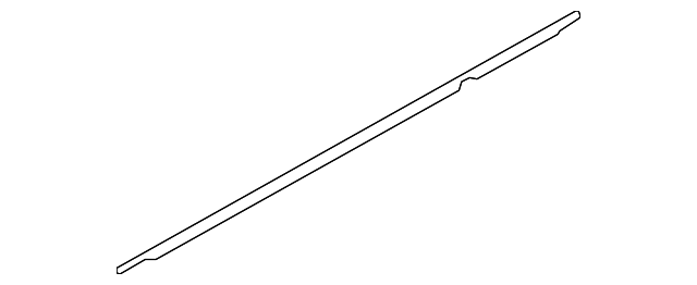 MR525757 Деталь BELT MOLDING, LEFT