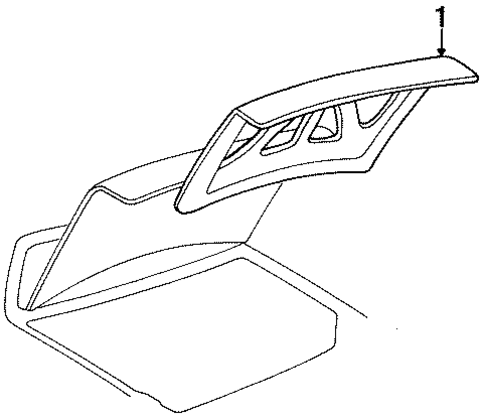 Seville INTERIOR TRIM - TRUNK