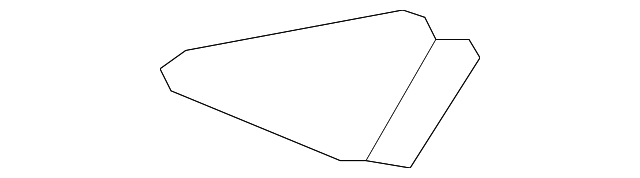 97383-2J00012 Деталь DEFROSTER GRILLE, LEFT