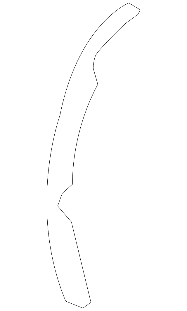 84780-2J000HT Деталь SIDE TRIM, LEFT