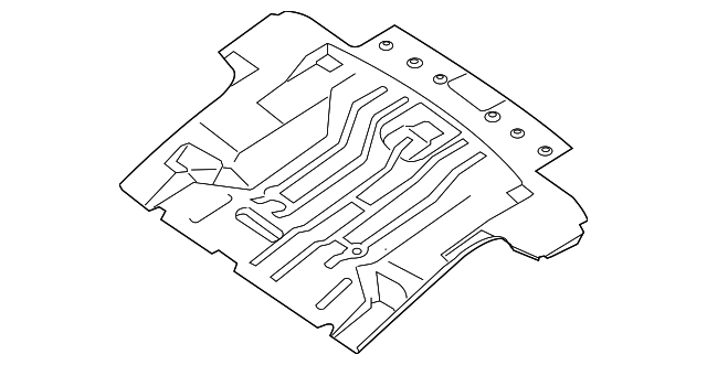 74514-EA030 Деталь REAR FLOOR PAN