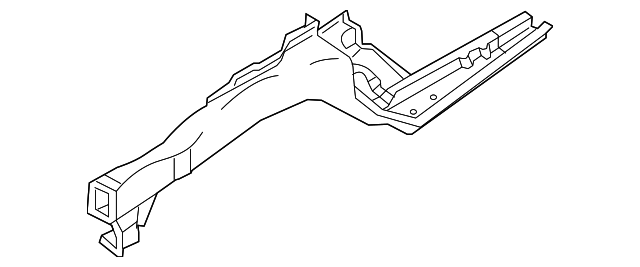 64601-2D011 Деталь SIDEMEMBER ASSY, LEFT