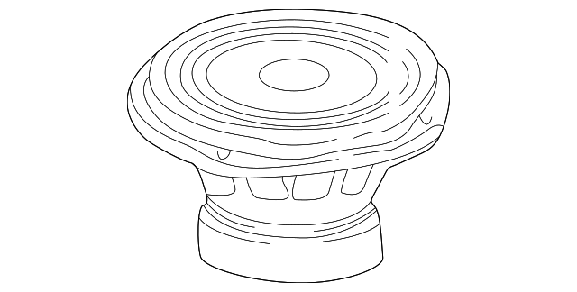 0K2BB-66960 Деталь PKG TRAY SPEAKER, RIGHT