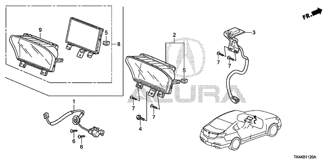TL GPS ANTENNA - REARVIEW CAMERA