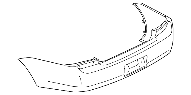 6410A774 BUMPER COVER